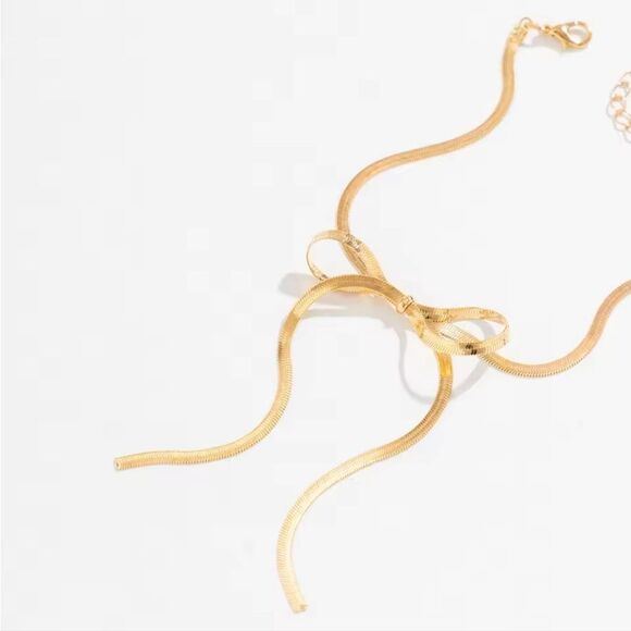 New FREE PEOPLE Bow Anklet - Picture 7 of 10